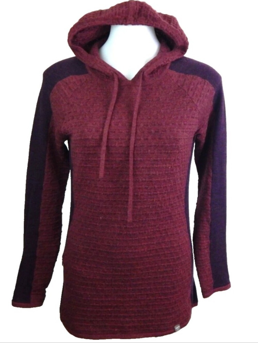 Title‎ Nine Extrafine Merino Textured Sweater Hoodie